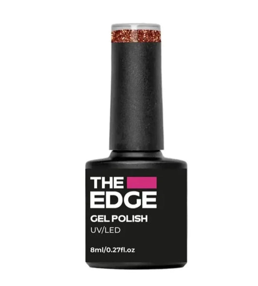 The Edge Nails Gel Polish - The Copper Glitter