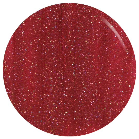 The Edge Nails Gel Polish - The Rustic Red Glitter