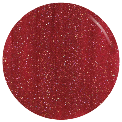 The Edge Nails Gel Polish - The Rustic Red Glitter