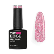 The Edge Nails Gel Polish - The Ballet Pink Glitter