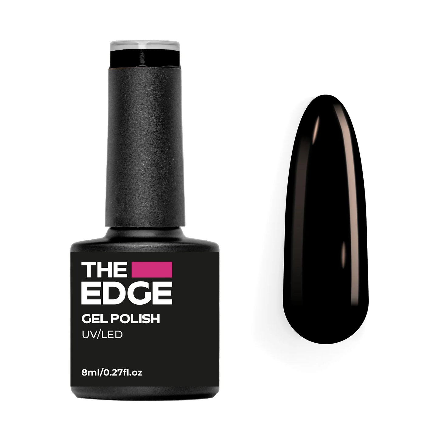 The Edge Nails Gel Polish - The Black