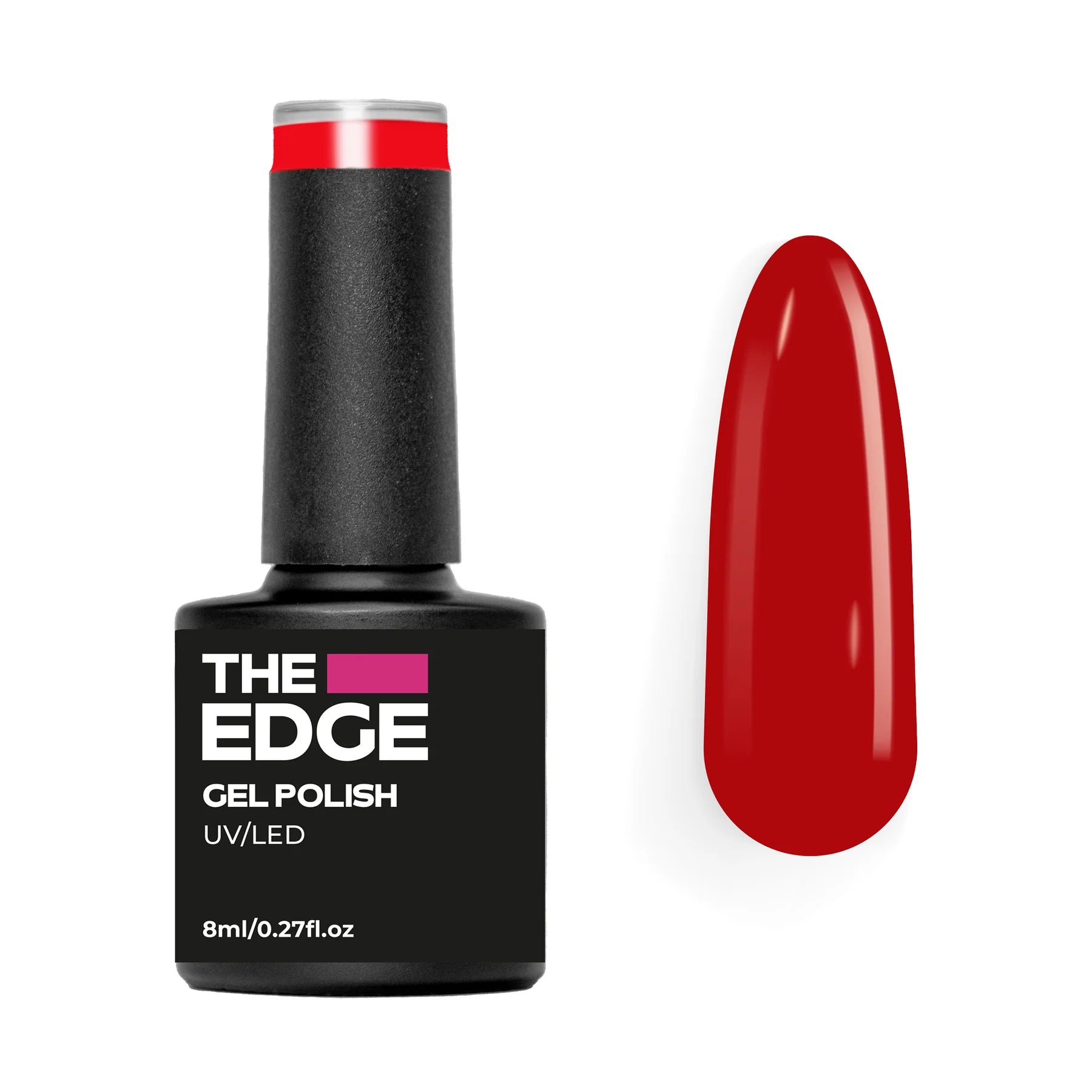 The Edge Nails Gel Polish - The Candy Apple Red