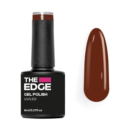 The Edge Nails Gel Polish - The Chocolate Brown