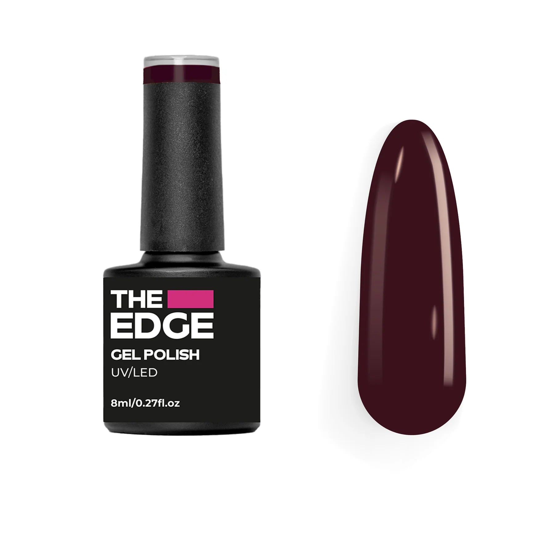 The Edge Nails Gel Polish - The Rouge Dark