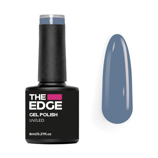 The Edge Nails Gel Polish - The Grey Blue