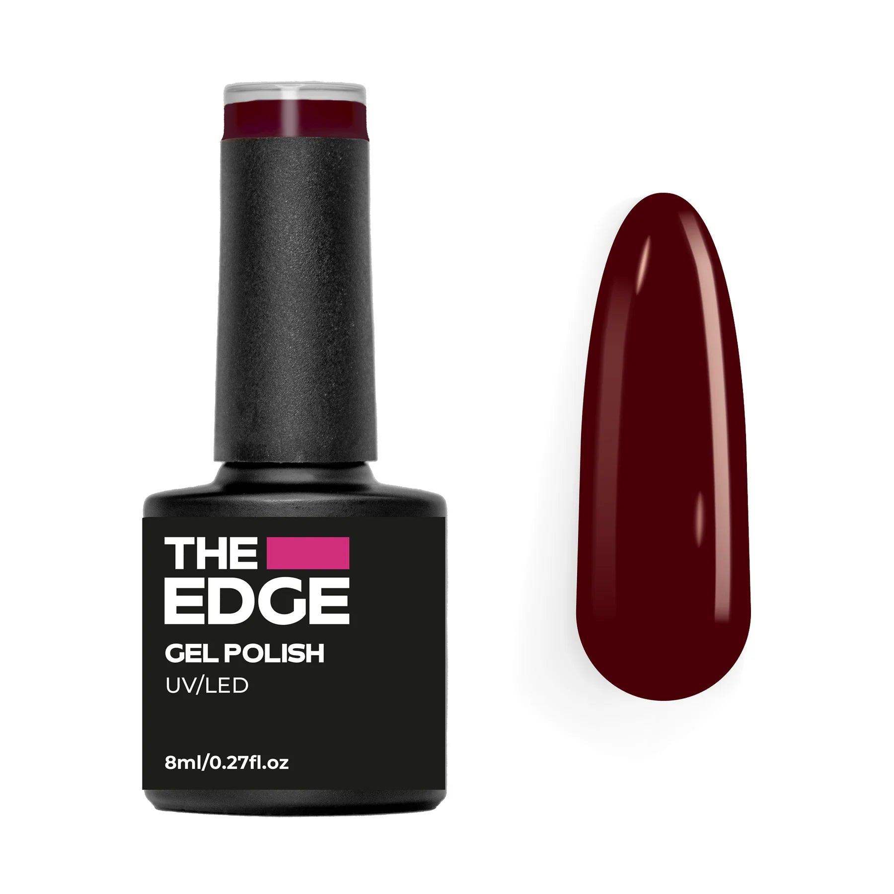 The Edge Nails Gel Polish - The Maroon