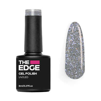 The Edge Nails Gel Polish - The Reflective Silver (FX)