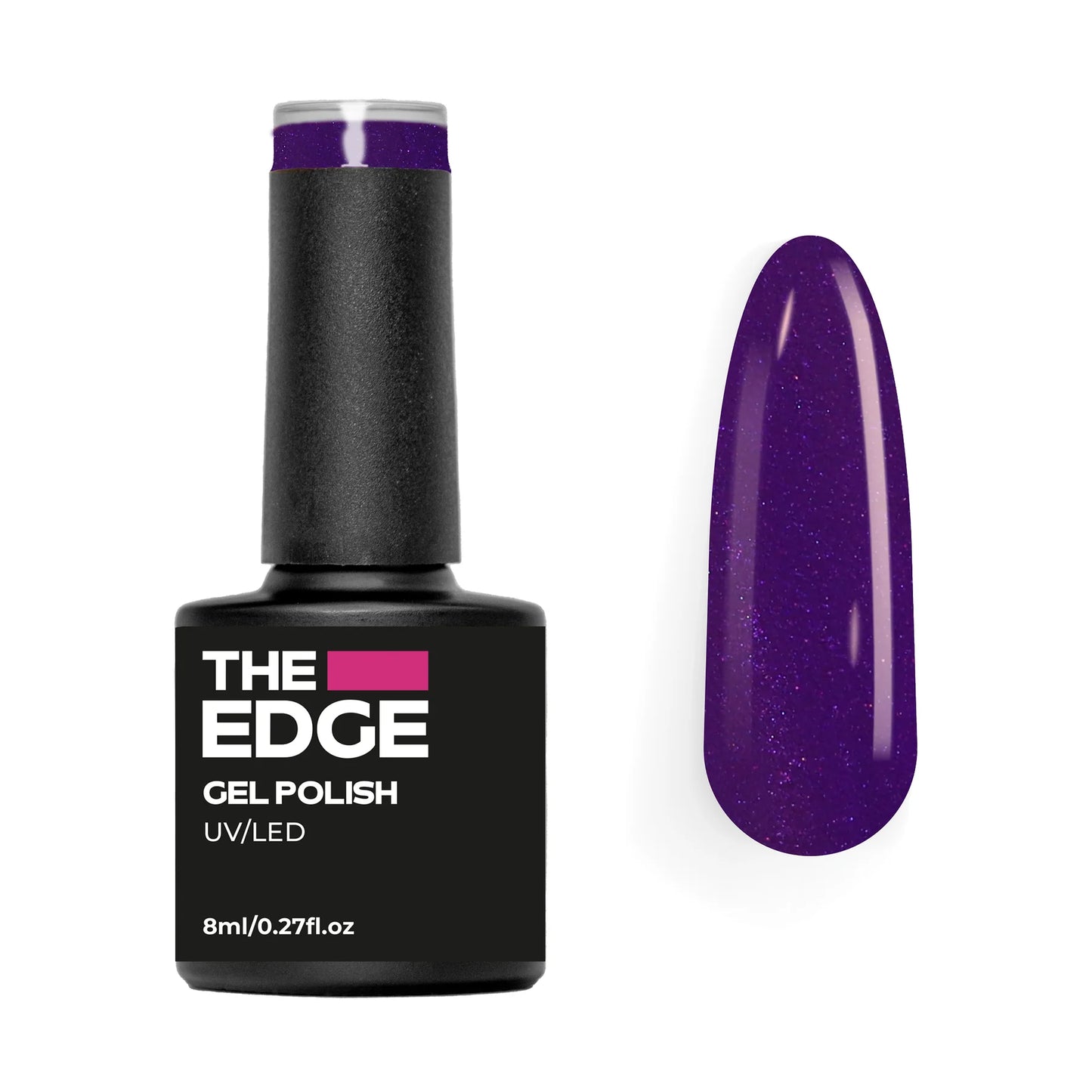 The Edge Nails Gel Polish - The Violet Shimmer