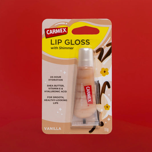 Carmex Vanilla Lip Gloss with Shimmer 10g