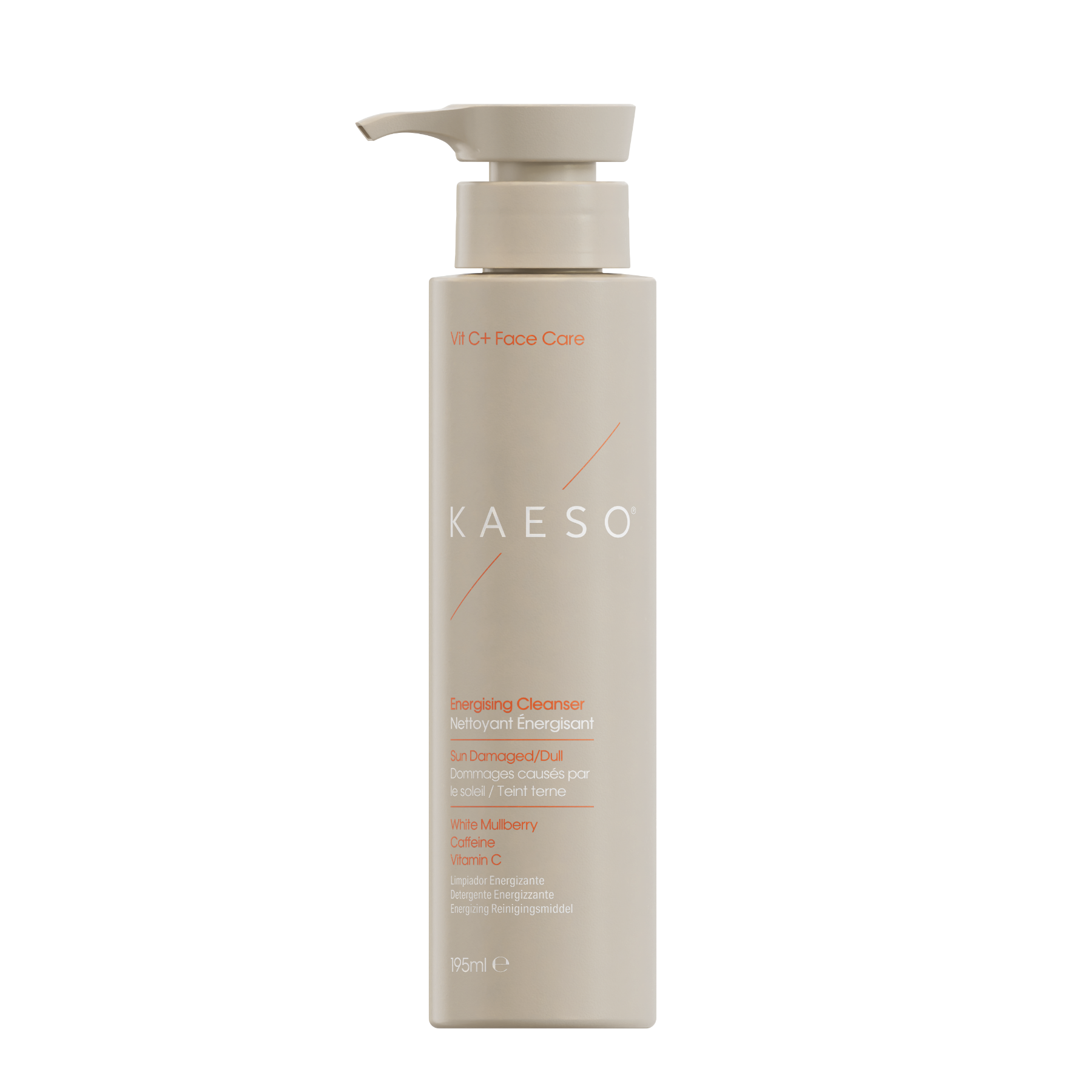 Kaeso skincare product on a white background