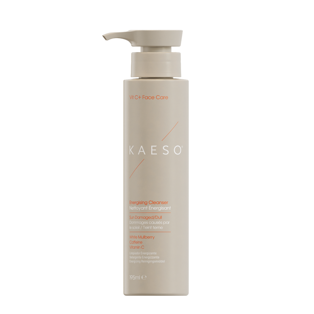 Kaeso skincare product on a white background