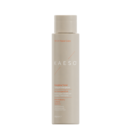 KAESO 9-in-1 Face Care Weightless Toner in a 100ml cylindrical bottle, featuring a light beige design with orange and white text on a clean white background.