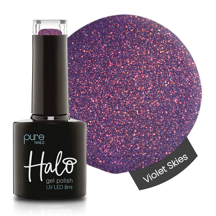 Halo Gel Polish 8ml - Violet Skies