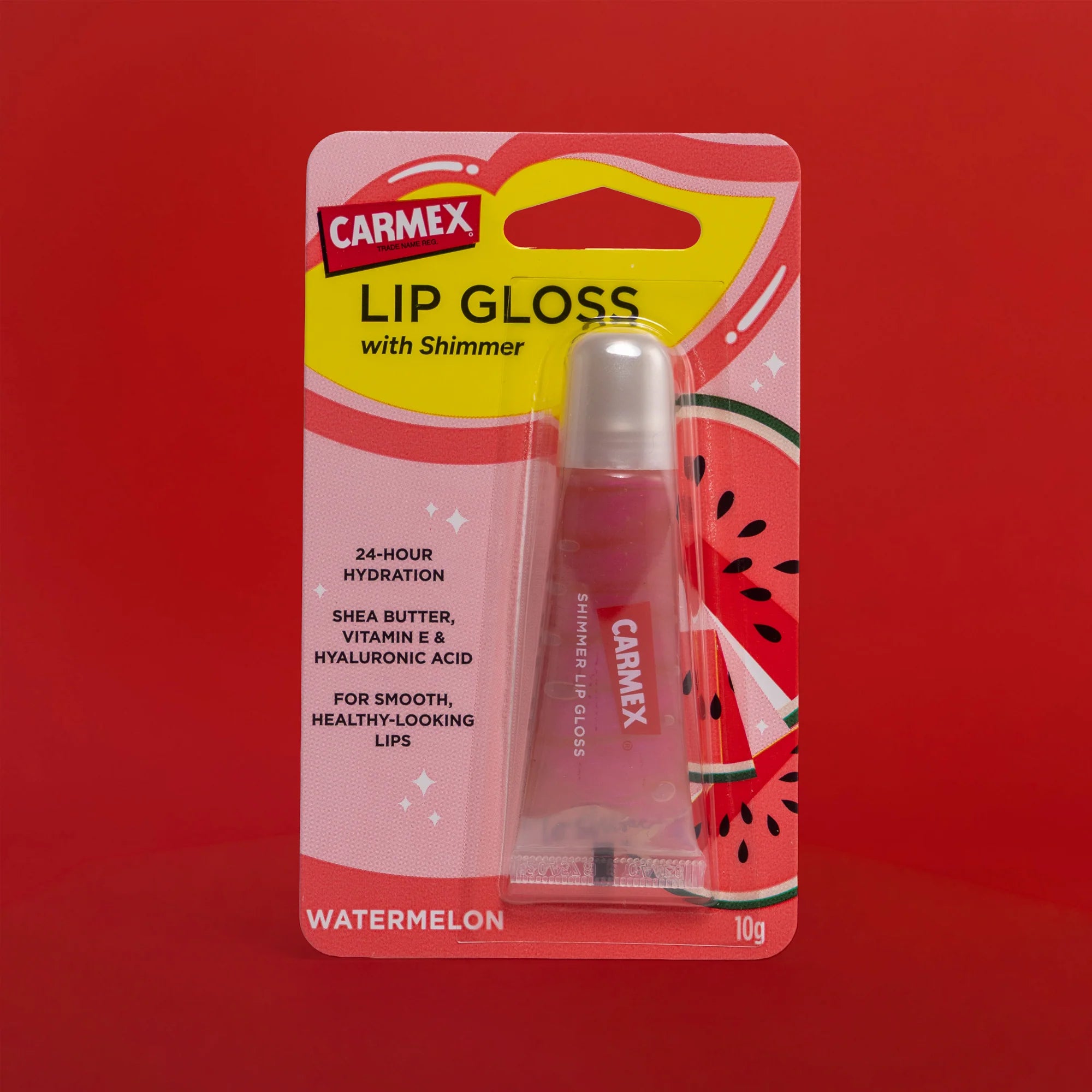 Carmex Watermelon Lip Gloss with Shimmer 10g