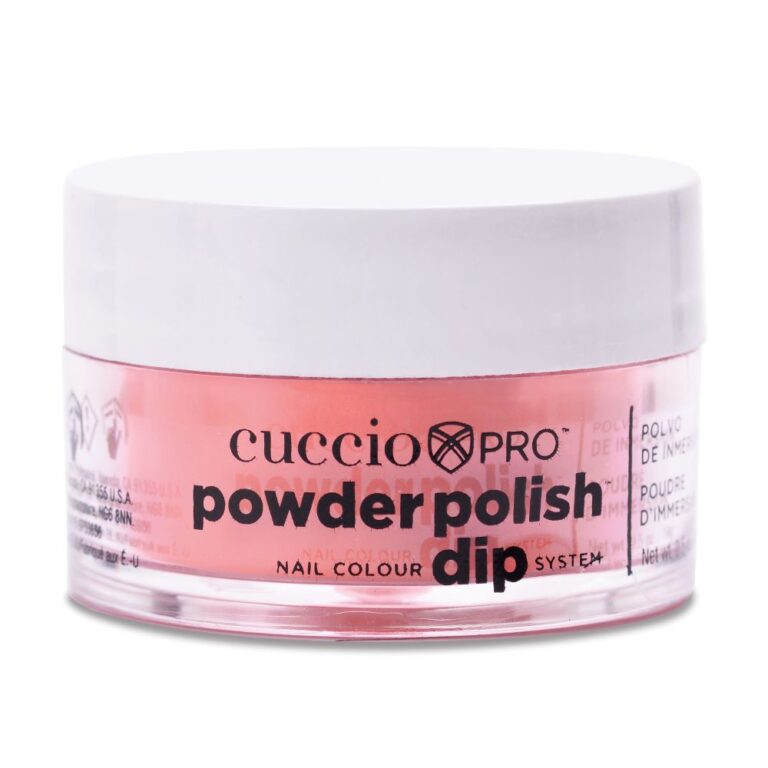 Cuccio Powder Polish Dip 14g - Watermelon with Pink Mica