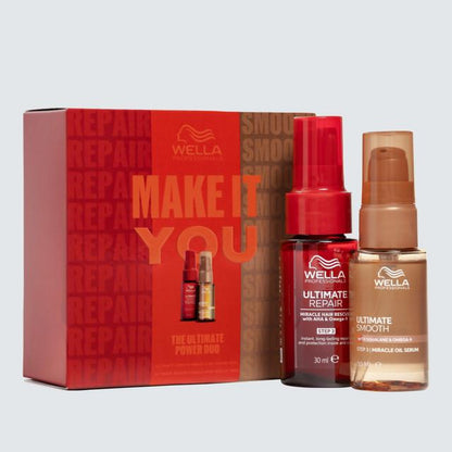 Wella - Make It You - Ultimate Repair + Smooth Duo Haircare Gift Set