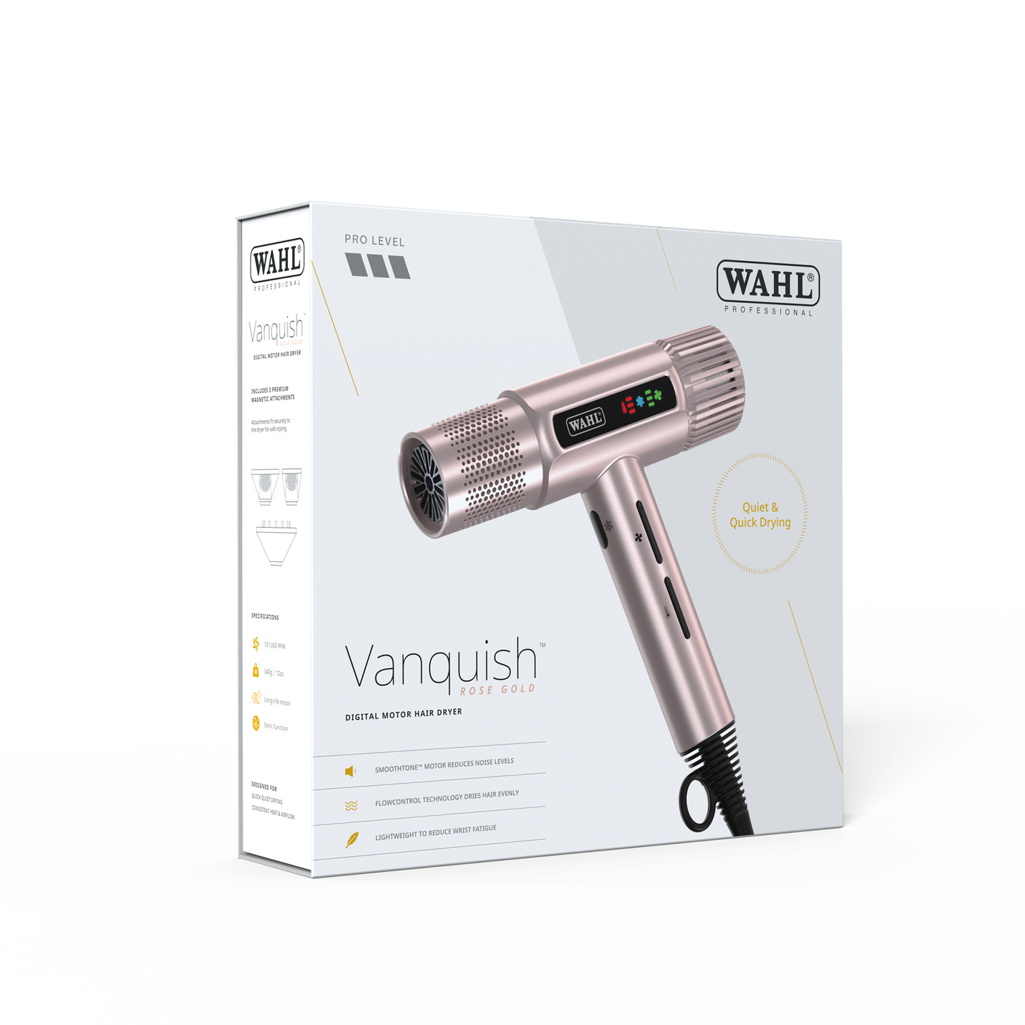 Wahl Vanquish Hair Dryer - Rose Gold