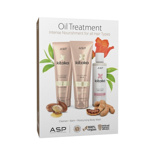 ASP Kitoko - Oil Treatment Gift Pack (With Body Wash)