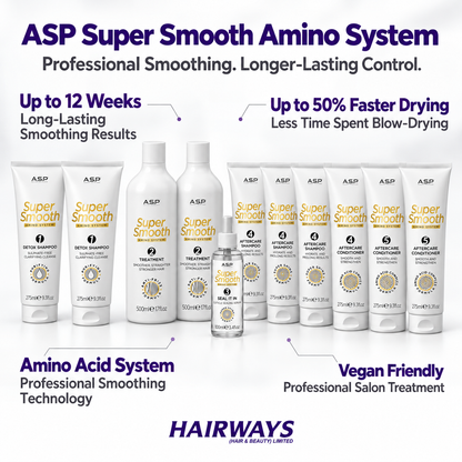 ASP Super Smooth Amino System professional smoothing treatment benefits