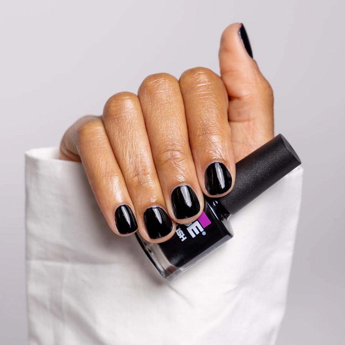 The Edge Nails - Nail Polish Lacquer 8ml - The Black