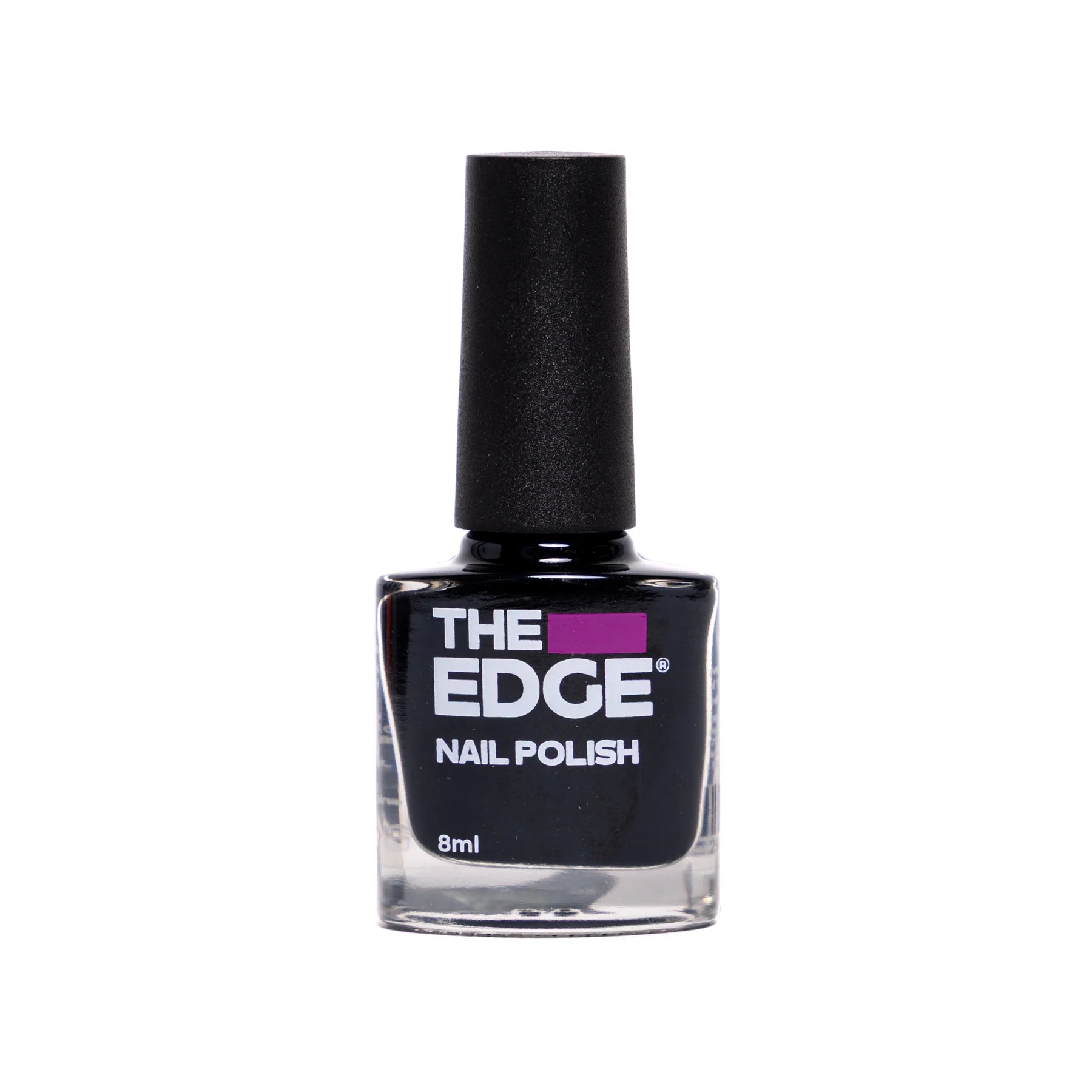 The Edge Nails - Nail Polish Lacquer 8ml - The Black