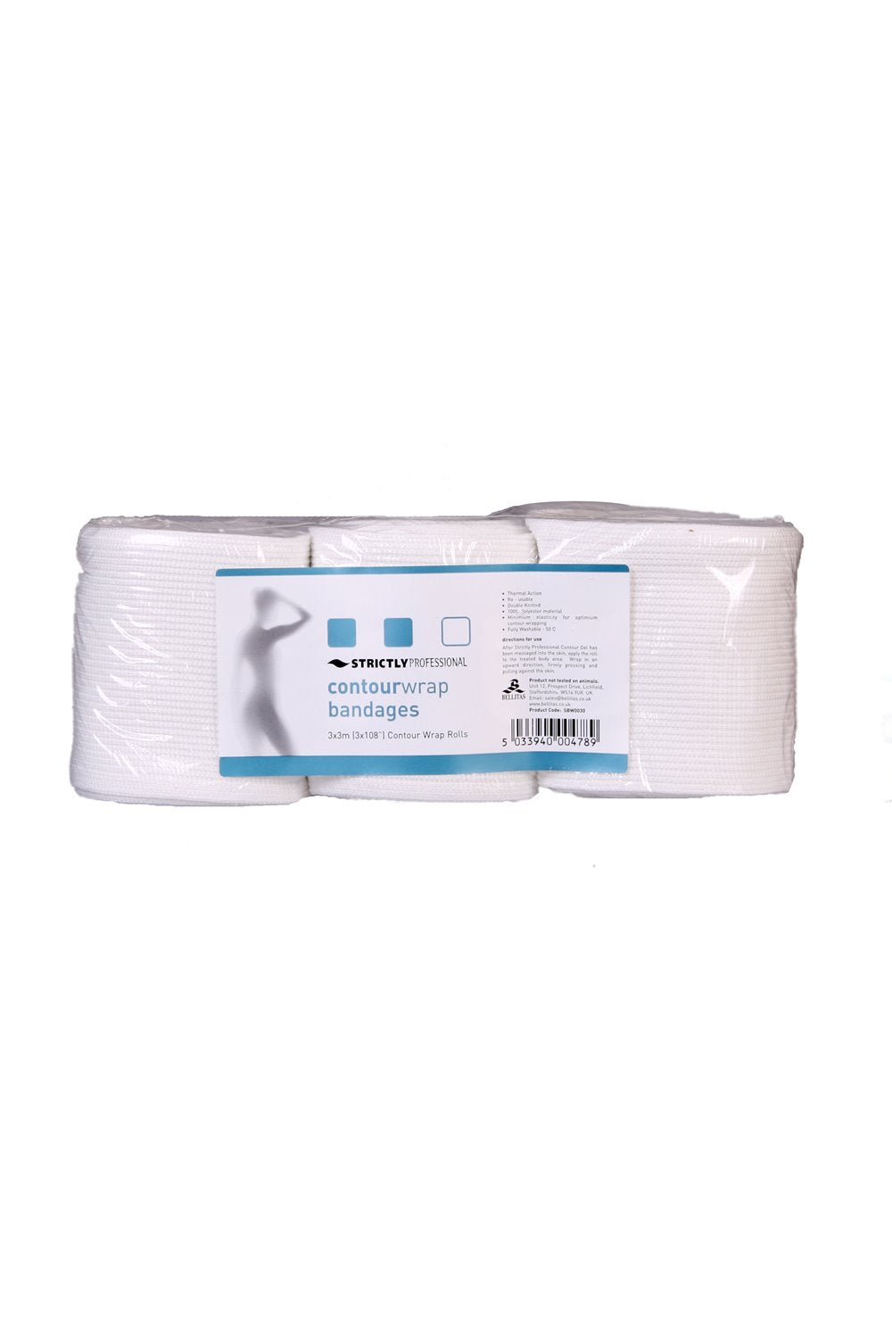 Strictly Professional -  Body Wrap Bandages 3x3m