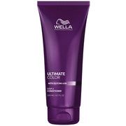 Purple tube of Wella Professionals Ultimate Color Conditioner on a white background