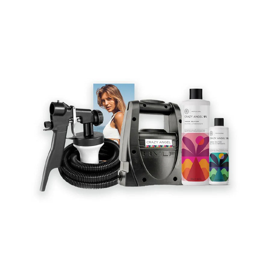 Crazy Angel Tanning Solution - Airbrush Petite Kit