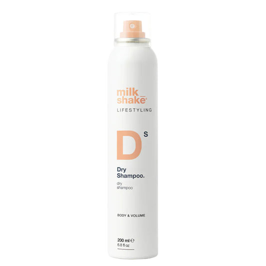 Milk Shake Dry Shampoo bottle on a white background