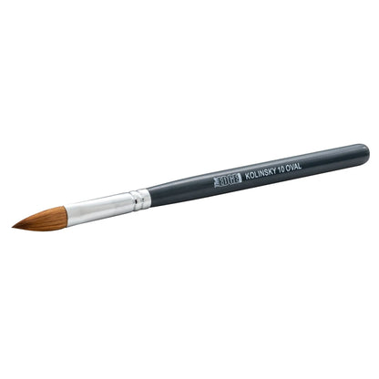 The Edge Nails - Kolinsky Oval Size 10 Brush