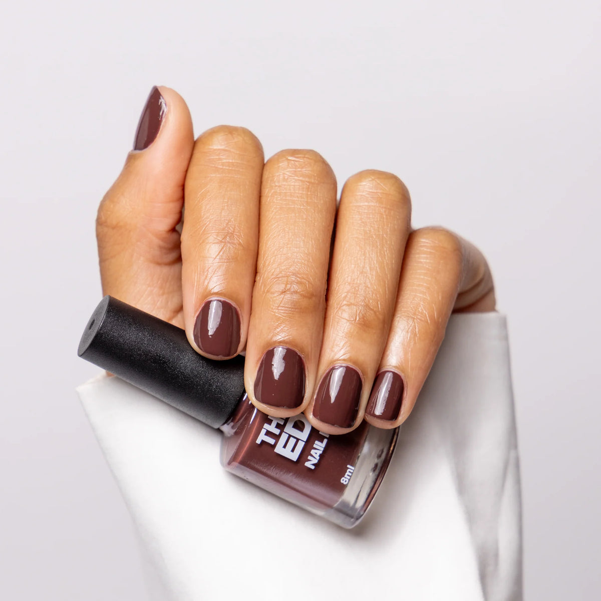 The Edge Nails - Nail Polish Lacquer 8ml - The Espresso Brown