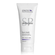 A tube of Strictly Professional SP Skincare face mask designed for dry skin.
