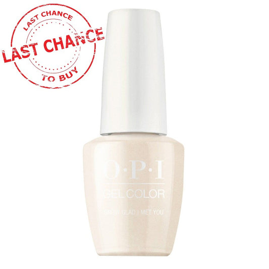 OPI Gel Color - Snow Glad I Met You