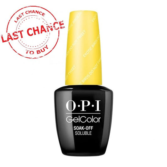 OPI Gel Color - Exotic Birds Do Not Tweet