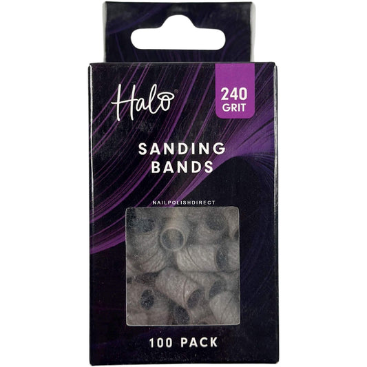 Halo E File Sanding Bands White 240 Grit 100pk