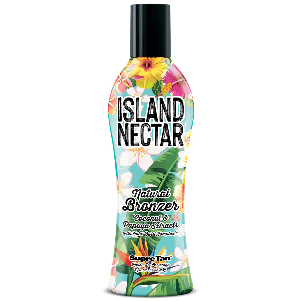Supre Tan Island Nectar Natural Bronzer – Tropical Tanning Lotion