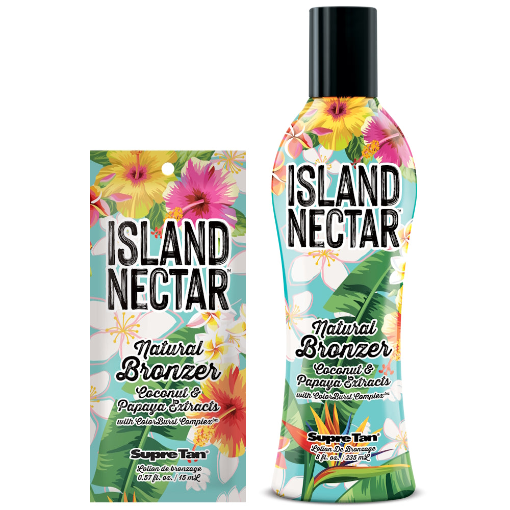 Supre Tan Island Nectar Natural Bronzer – Tropical Tanning Lotion
