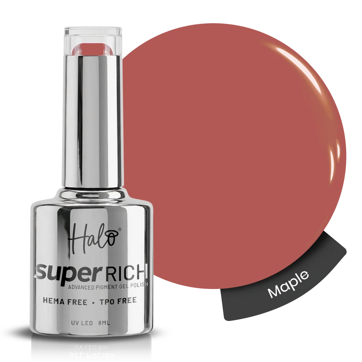 Halo Gel Polish Super Rich Maple 8ml