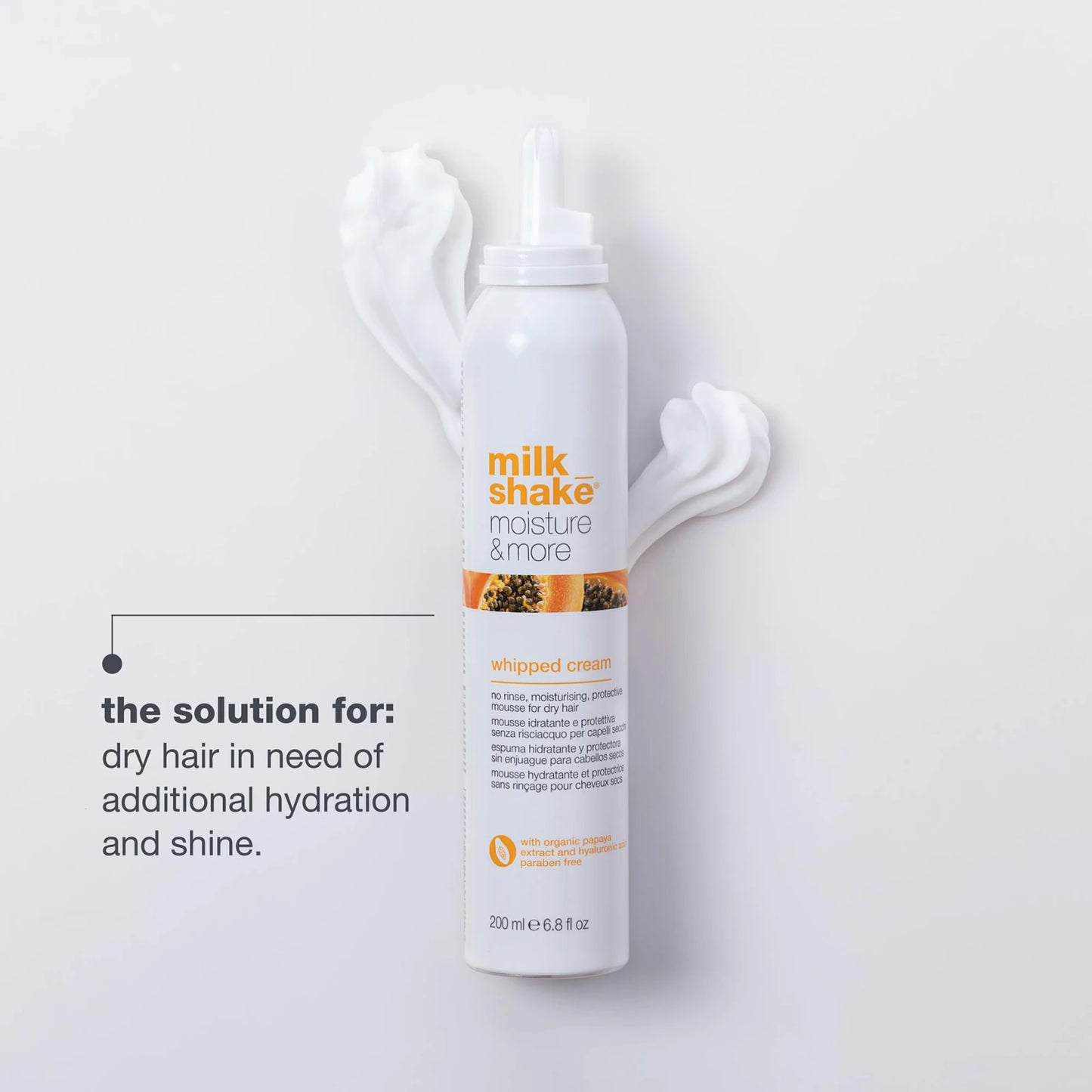 Milk Shake hair care product bottle on a white background