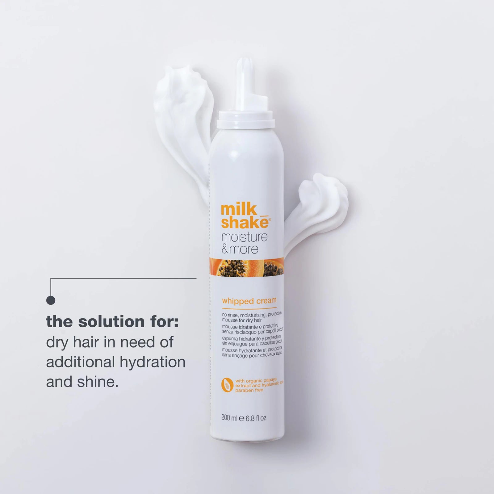 Milk Shake hair care product bottle on a white background