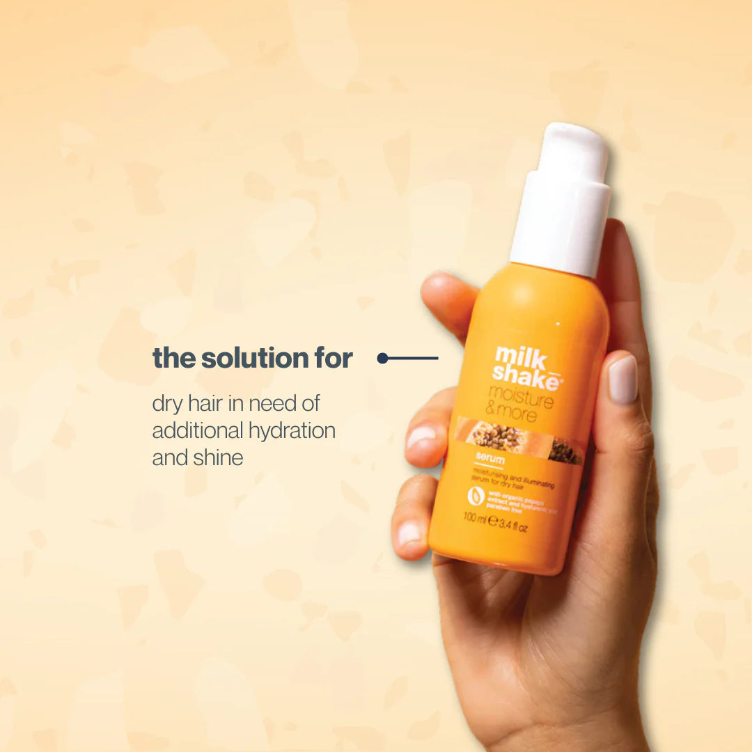 Milk_shake Moisture & More Serum 100ml – Hydrating Leave-In Hair Treatment