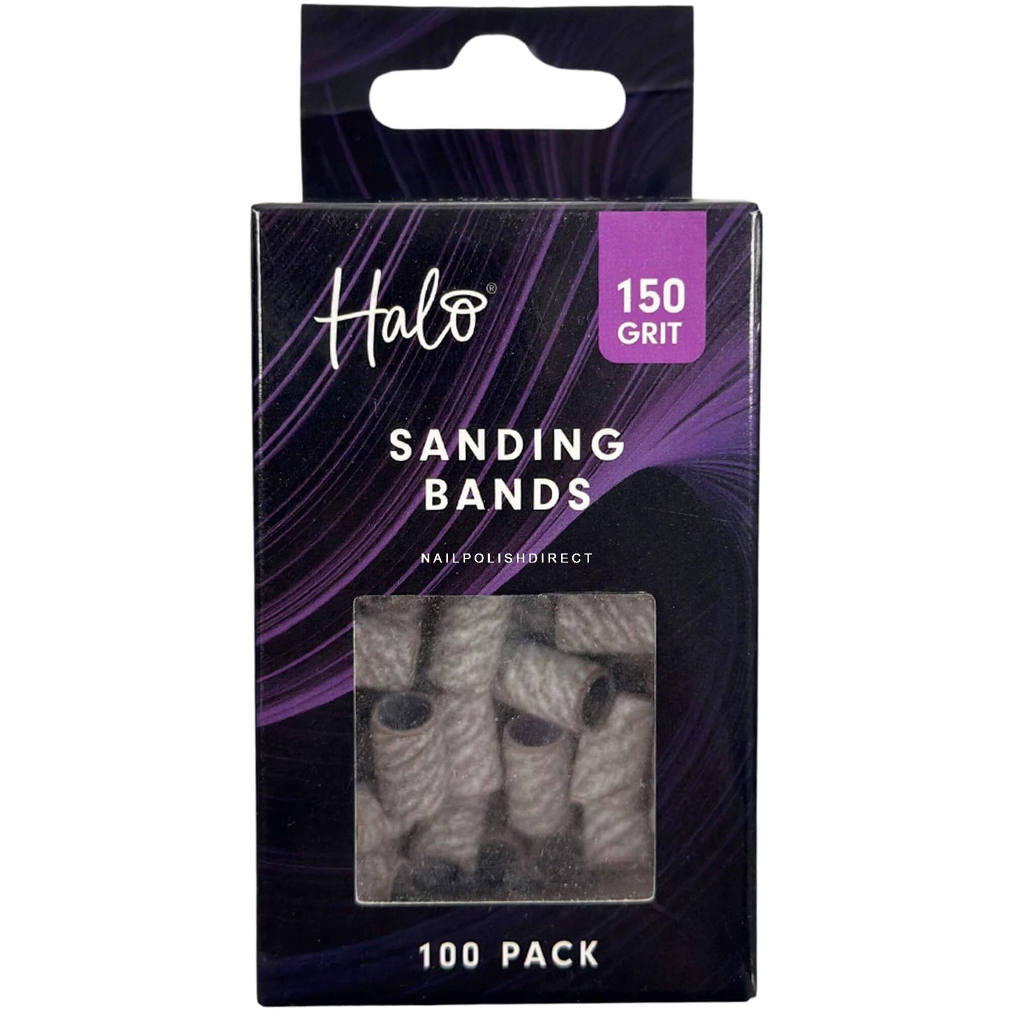 Halo E File Sanding Bands White 150 Grit 100pk