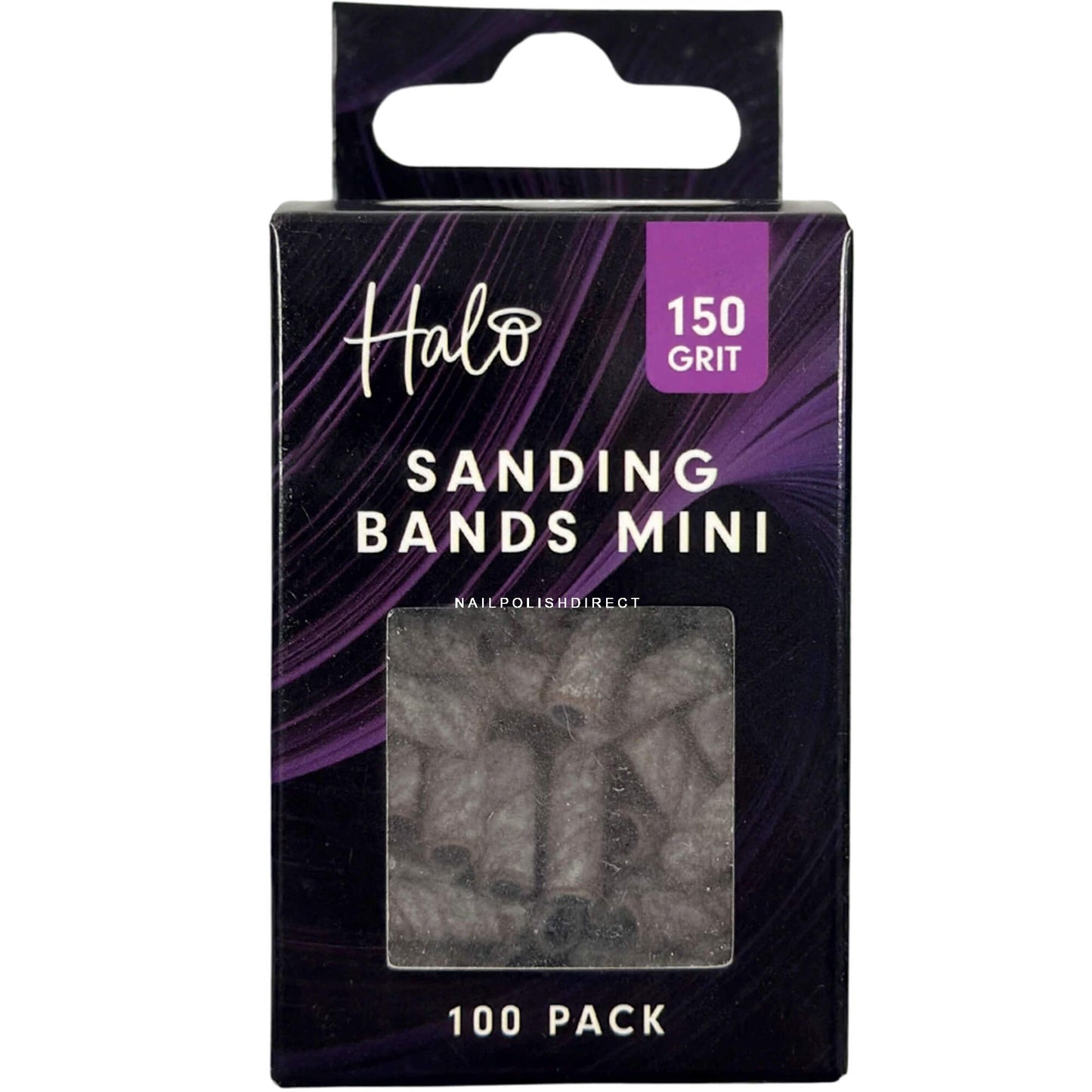 Halo E File Sanding Bands White 150 Grit 100pk