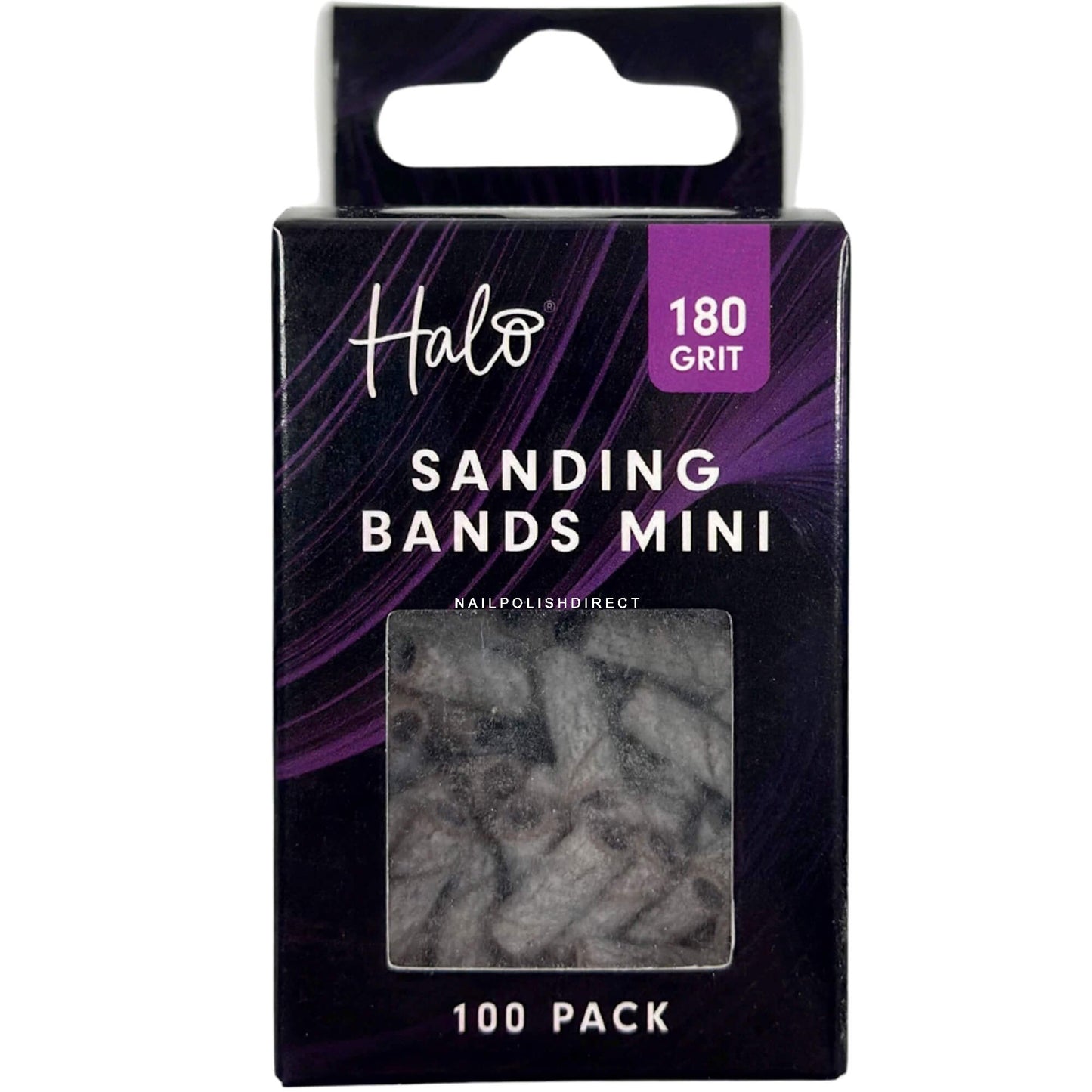 Halo E File Sanding Bands White 180 Grit 100pk