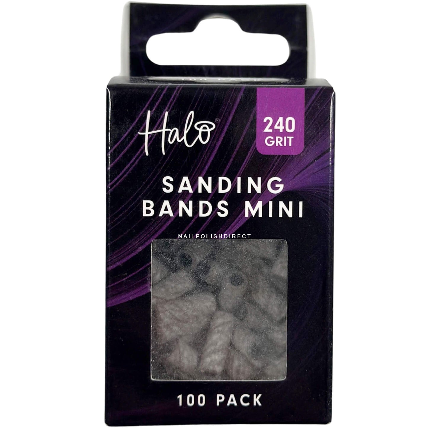 Halo E File Sanding Bands White 240 Grit 100pk