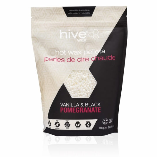 Hive Vanilla & Black Pomegranate Hot Film Wax Pellets 700g | Strip-Free Wax