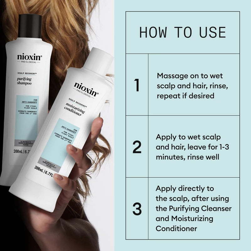 Wella - Nioxin - Scalp Recovery Anti Dandruff Kit