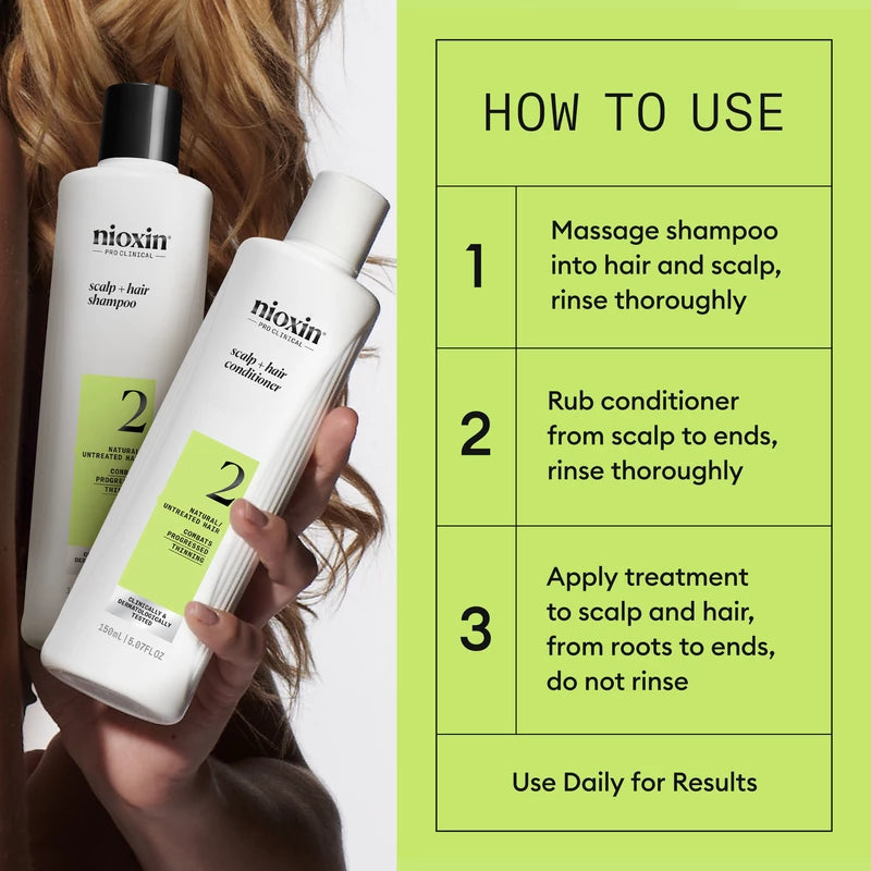 Wella - Nioxin - 3 Part Trial Kit 2
