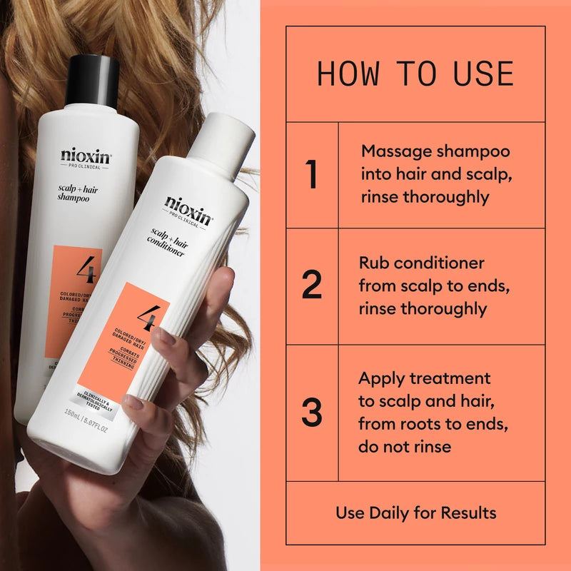 Wella - Nioxin - 3 Part Trial Kit 4
