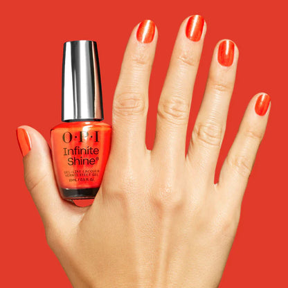 OPI Infinite Shine - Shock Em Orange 15ml